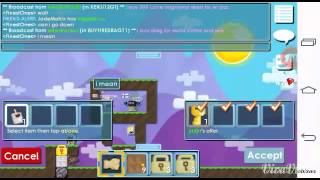 Growtopia new scam using wall hack!