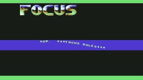 4KB vsp + dycp By Focus! 25 Dec.2019! C64 4K! Commodore (C64)