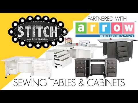 Arrow Classic Sewing Furniture | Tables & Cabinets Presentation with Scott | Primitive Gatherings