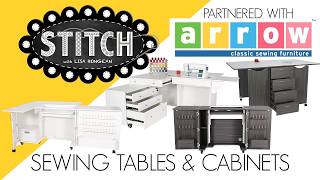 Arrow Classic Sewing Furniture | Tables & Cabinets Presentation with Scott | Primitive Gatherings