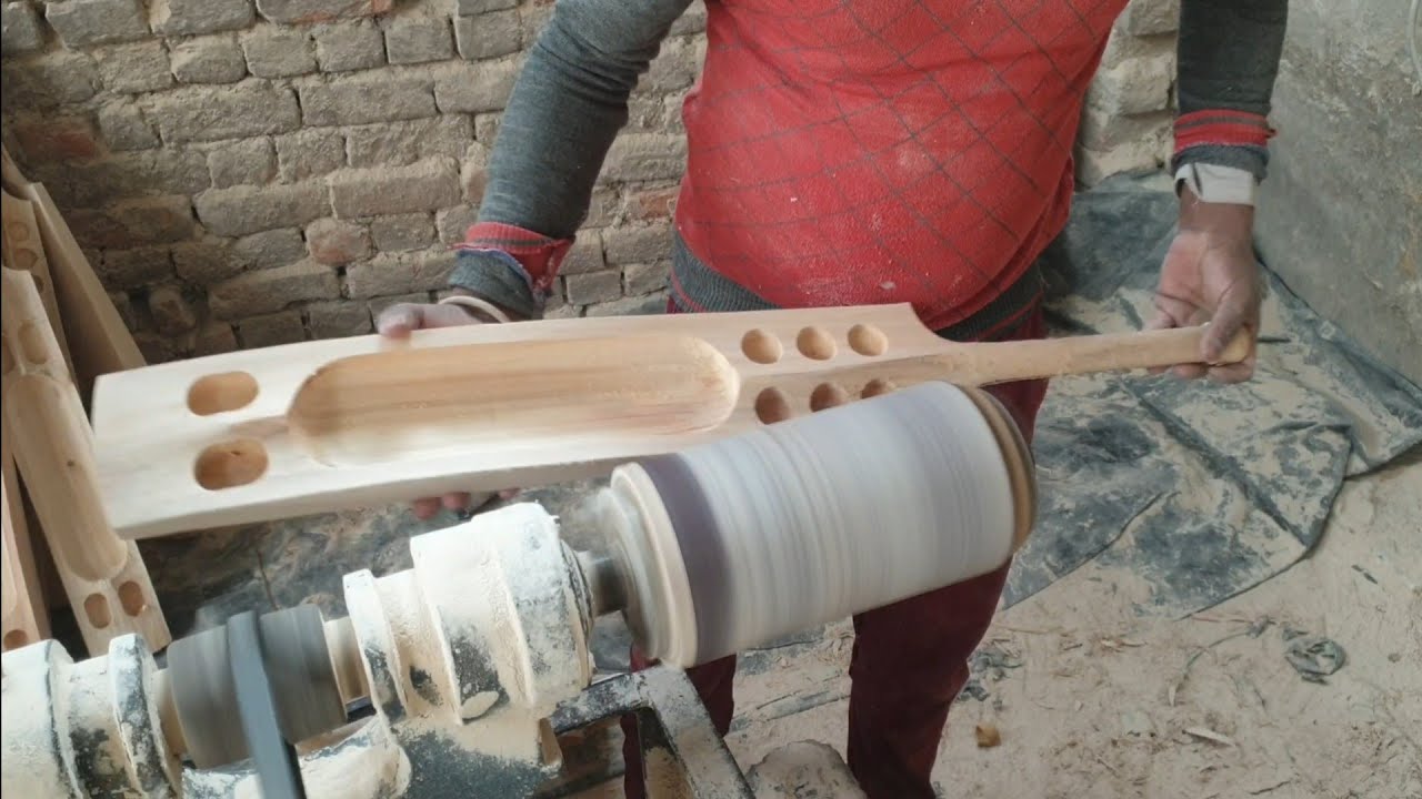 International Level Cricket Bat Making in only 8 minutes YouTube