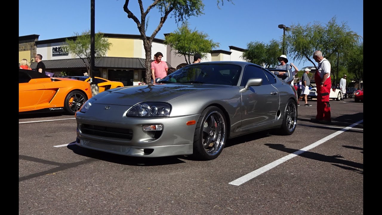 1998 Toyota Supra Turbo In Quick Silver Paint  U0026 Engine