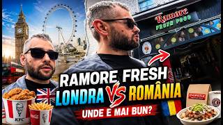 VLOG Londra | Am testat Ramore Fresh Food în Londra și în România | Care este mai bun?