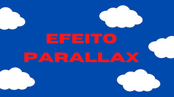 Criando imagens com efeito Parallax - HTML e CSS