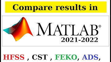 How to compare between differents software results in MATLAB  (Easy method 2021/2022)