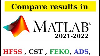 How to compare between differents software results in MATLAB  (Easy method 2021/2022)