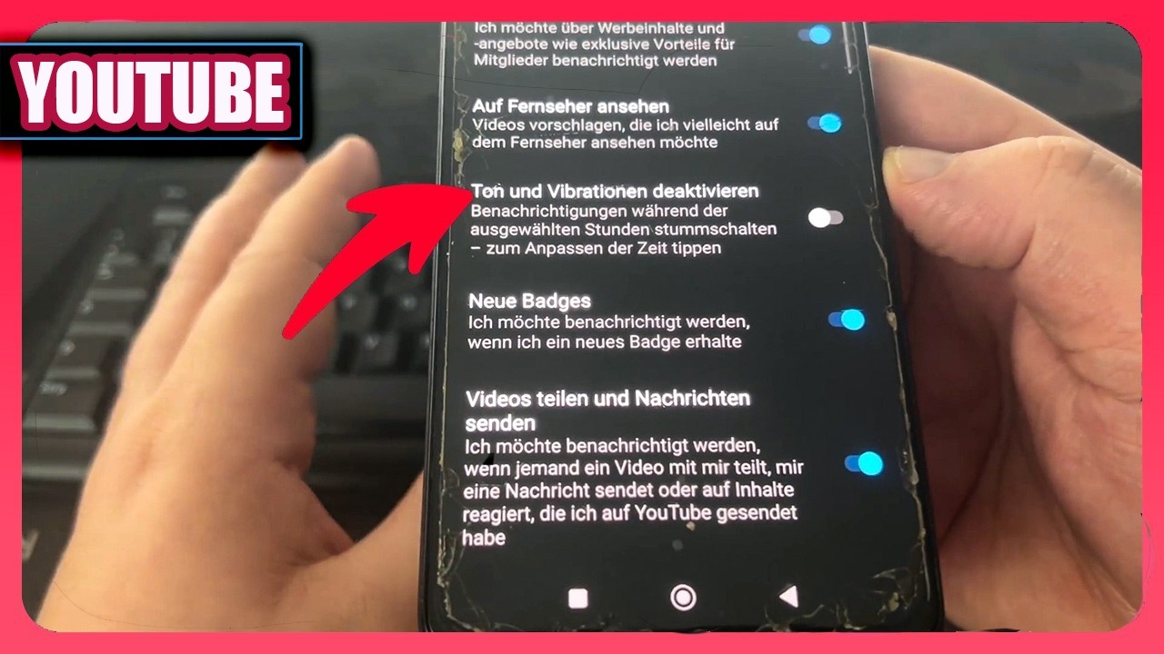youtube vibration ausschalten YouTube-App Ton und Vibrationen deaktivieren?