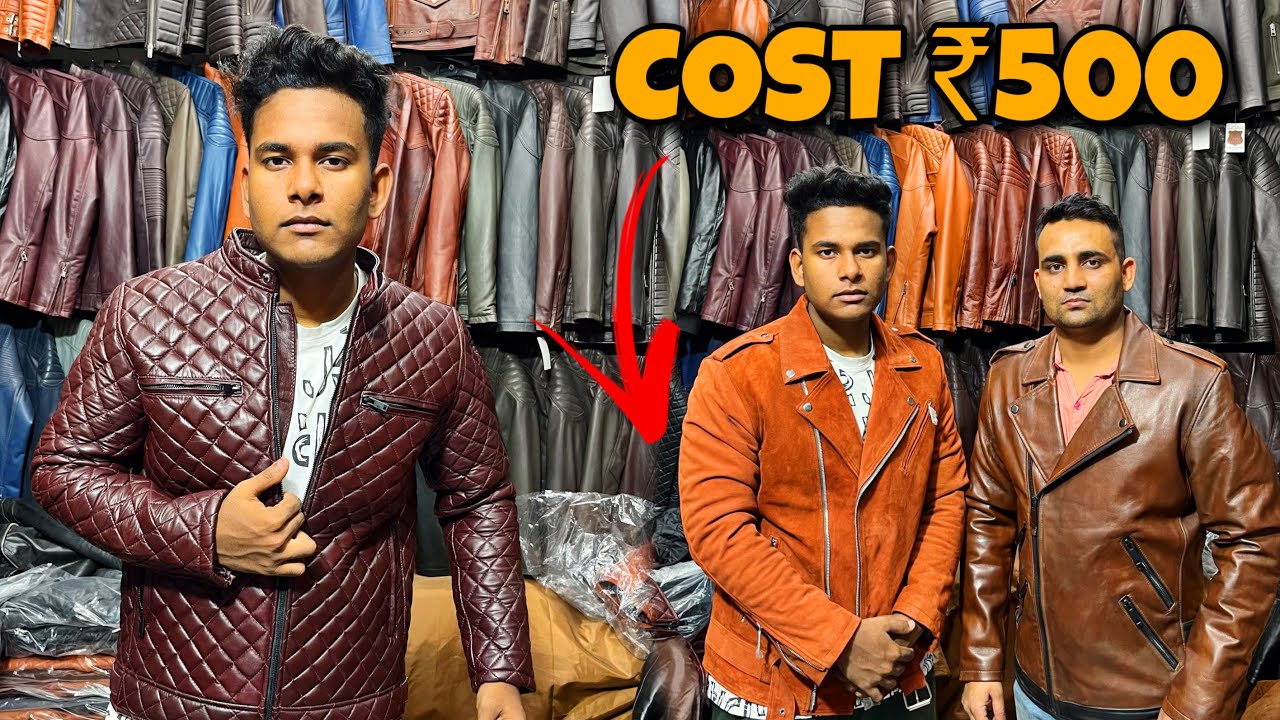 100% Genuine leather jackets | Flat sale Rs 2000/- | 53 years old shop |  10years life guaranteed - YouTube