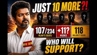 TVK Vijay Chief Minister: 11 more seats? #tvkvijay #tnelections2026