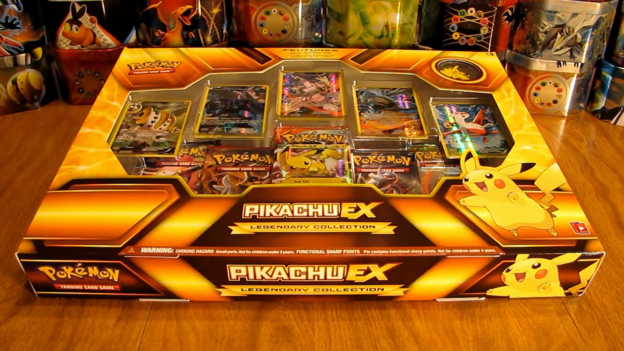 Pikachu Ex Legendary Collection Box Opening