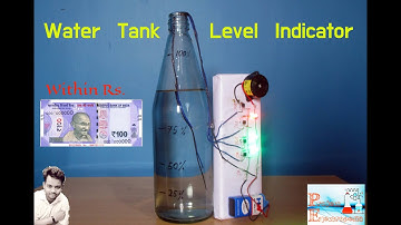Water Tank Level Indicator || Water Overflow alarm || Water conservation Project