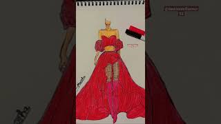 fashion model portfolio shorts youtubeshorts youtube fashionstyle fashion drawingshortsart