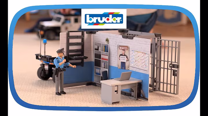 Bruder Toys bworld Police Station #62730