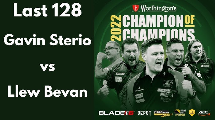 Llew Bevan vs James Woods: Red Dragon Champion of Champions Darts