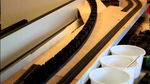 Slanke bogen met Märklin C-rails 1