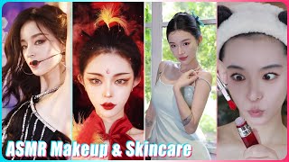 Jannatul☘️Mitsuisen's ASMR Makeup & Skincare Routine✨Satisfying skincare asmr🍃Beauty Secrets🌿383