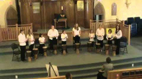 MYC Moonbeam 3 Djembe Drumming