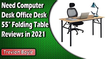 Need Computer Desk Office Desk 55" Folding Table Reviews in 2021