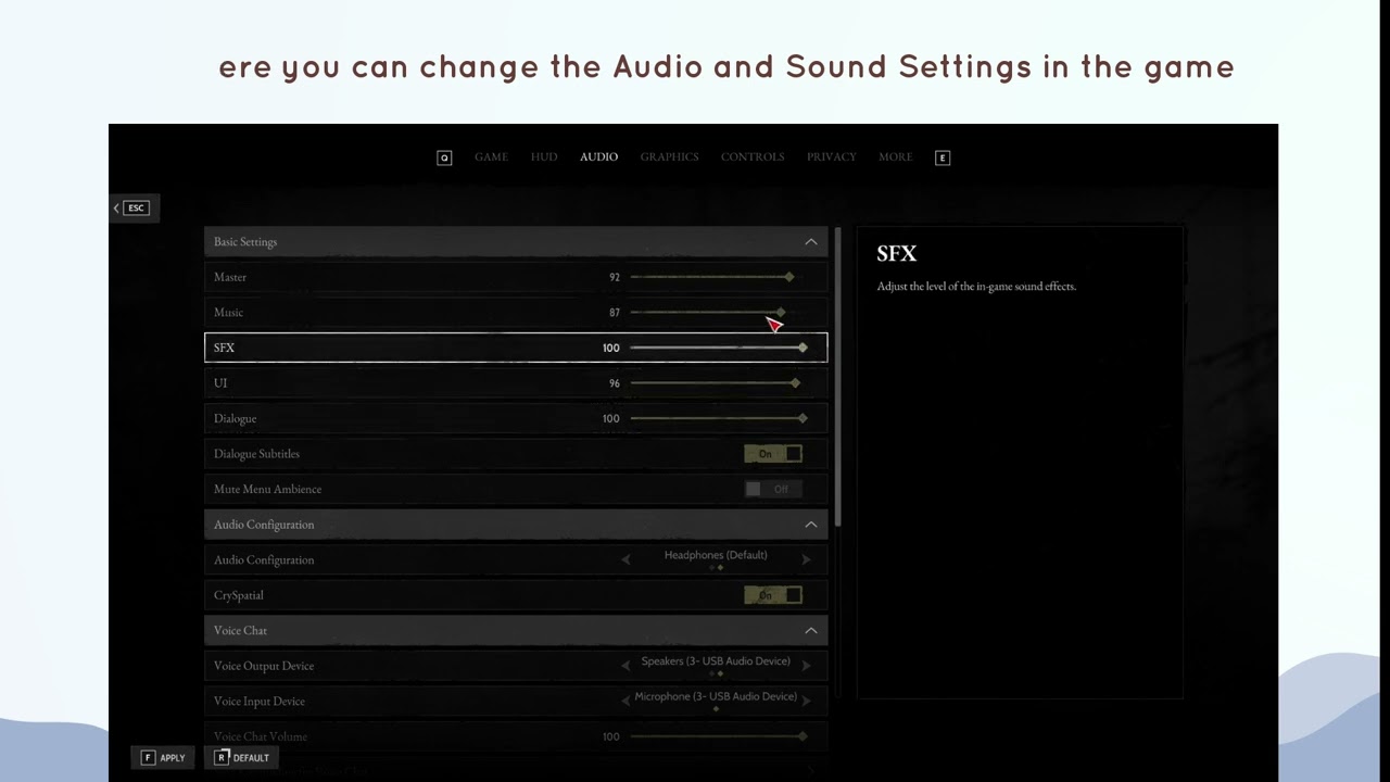 How to Change Audio & sound Settings in Hunt Showdown 1896