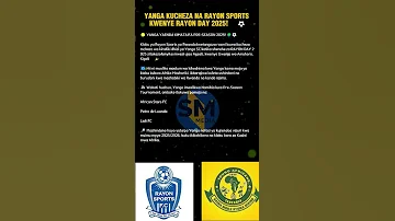 YANGA YAENDA KIMATAIFA PRE SEASON 2025 