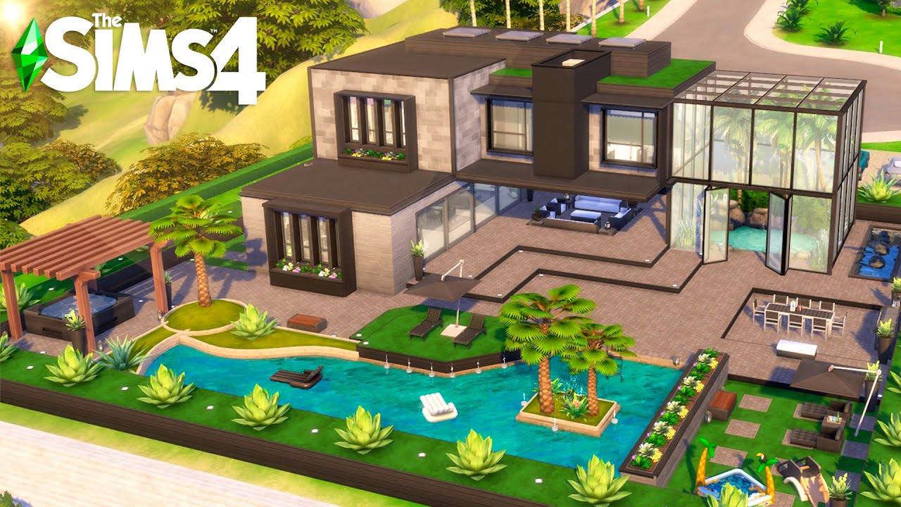 Casa Moderna de Luxo, The Sims 4