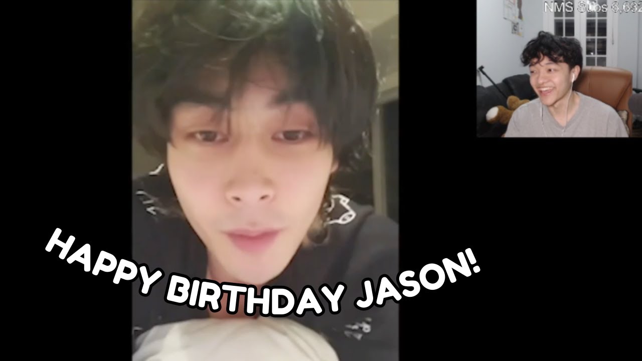 Jason Reacts to schrodingerlee wishing him a Happy Birthday!