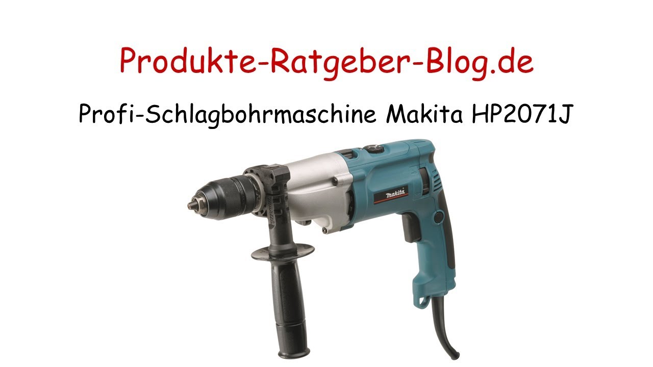 Makita HP2071J Schlagbohrhammer 1010 W 2 Geschwindigkeiten ~D~