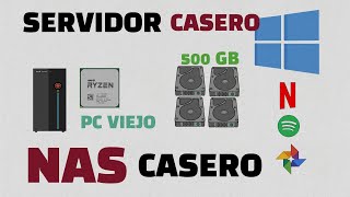 Crear SERVIDOR CASERO (Con PC ANTIGUA) - NAS CASERO tipo Netflix, Spotify  - Bootloader Xpenology