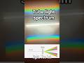 Tube Light Spectrum with Diffraction Grating | Physics Demo#PhysicsExperiment #DiffractionGrating
