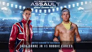 FULL MATCH - Zack Sabre Jr. vs Robbie Eagles: International Assault 2K17