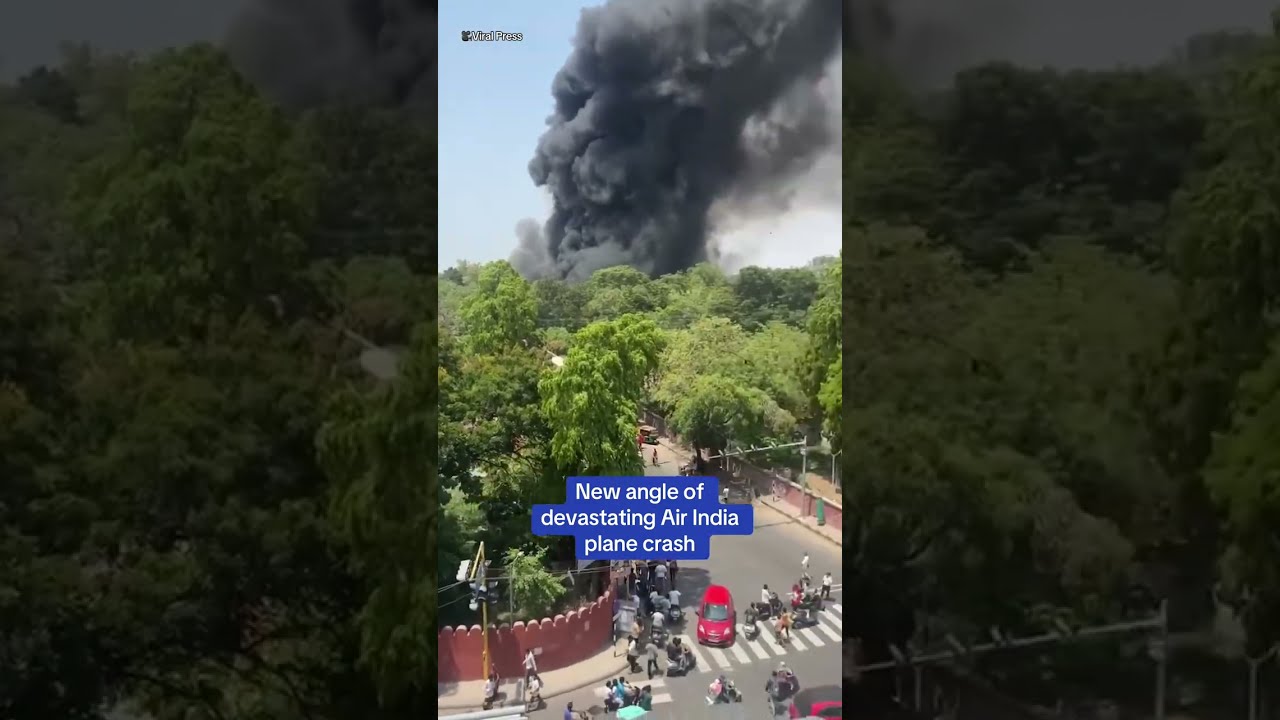 New Angle Of Devastating Air India Plane Crash