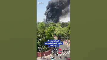 New Angle Of Devastating Air India Plane Crash 