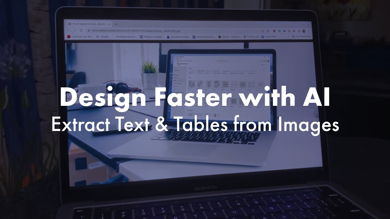 Speed Up Your Designs with AI: Extract Text & Tables from Images! - YouTube