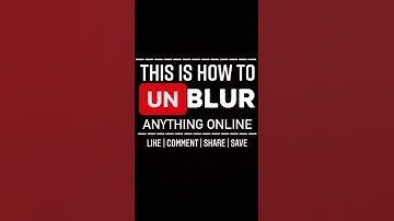 How to unblur any text online      #unblur #text #howto #howtounblur