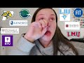 MY COLLEGE DECISION REACTIONS 2021 | chapman university, USC, NYU, PACE university, and more!!