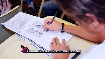 O que a escrita proporciona?
