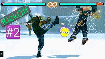 BRYAN FURY KICKOFF COMBO TUTORIAL | WITH INPUT INFORMATION | TEKKEN 6 | ANDROID PPSSPP