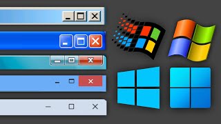 Windows GUI Evolution (1984 - 2023   Betas)