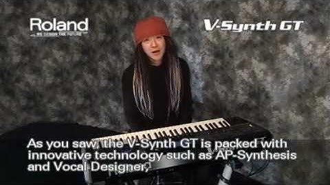 V-Synth GT demo by Tatsuya Nishiwaki (7/8)