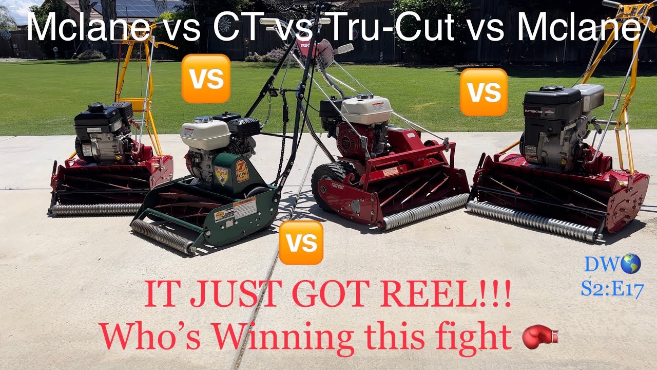 Mclane vs. California Trimmer vs Tru-cut vs Mclane. Residential