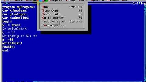 Turbo Pascal Programming  #17 Boolean