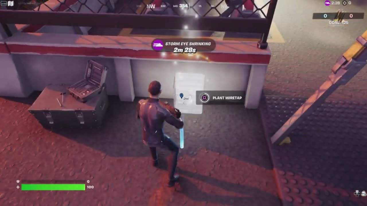 Fortnite Plant wiretaps to monitor IO communication Quest Guide Chapter 3 Season 2