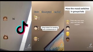 tiktok emoji story- How it be in the groupchat