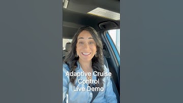 How to use Adaptive Cruise Control Mode Live Demo! #toyota #howto #camry #automobile #fyp