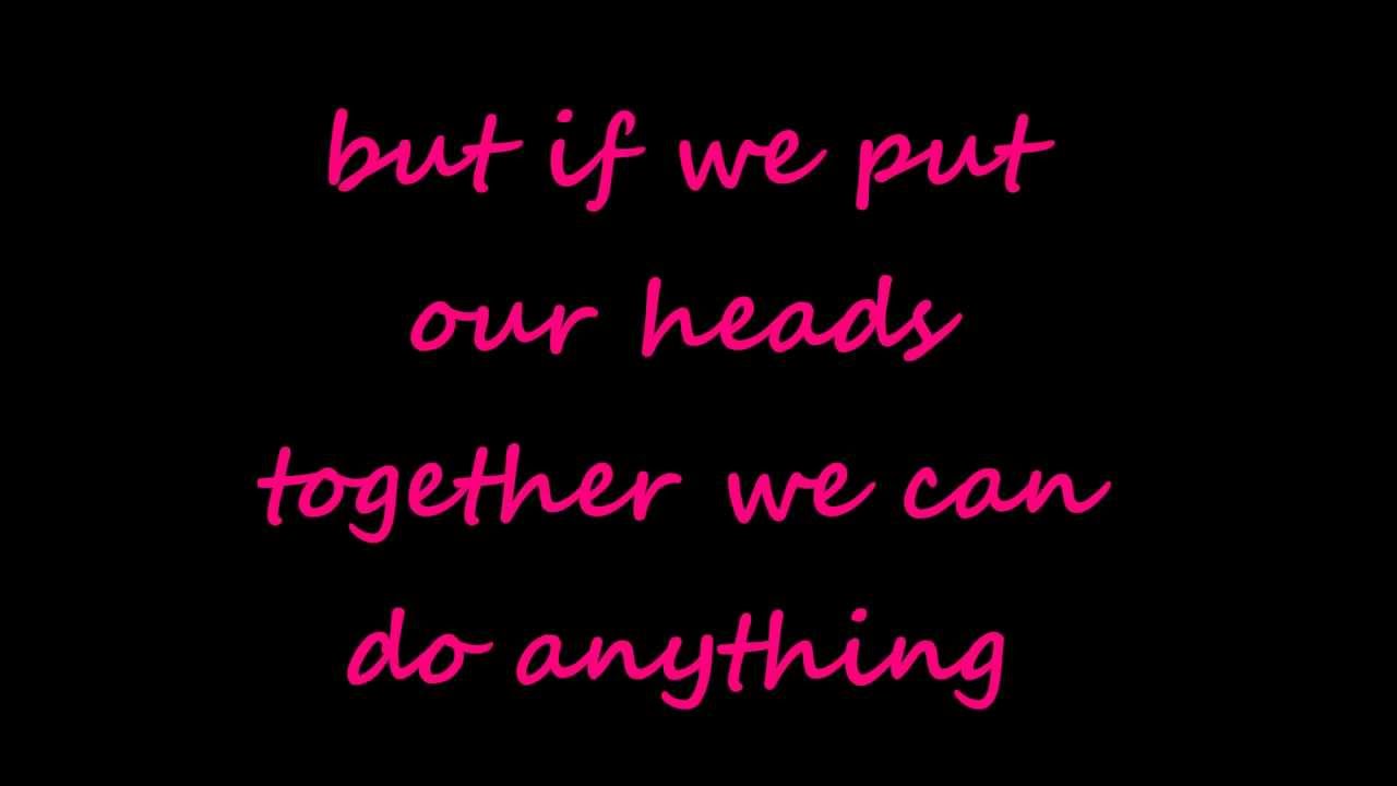 Ariana Grande put your hearts up lyricsstudio version YouTube
