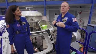 Tour a Boeing Starliner simulator with two NASA astronauts!