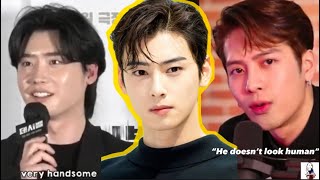 Famous Korean Actors/Kpop Reaction when they saw “CHA EUN WOO” It’s Amazing ❤️ #chaeunwo