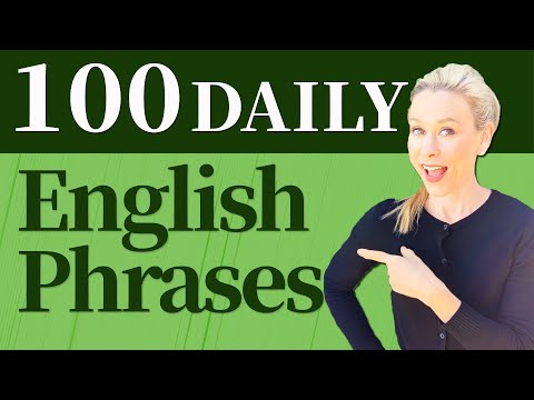 100 simple daily English phrases 01 English with Jackie