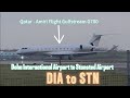 Qatar - Amiri Flight Gulfstream G700 Arrived at Stansted Airport - A7-CHE