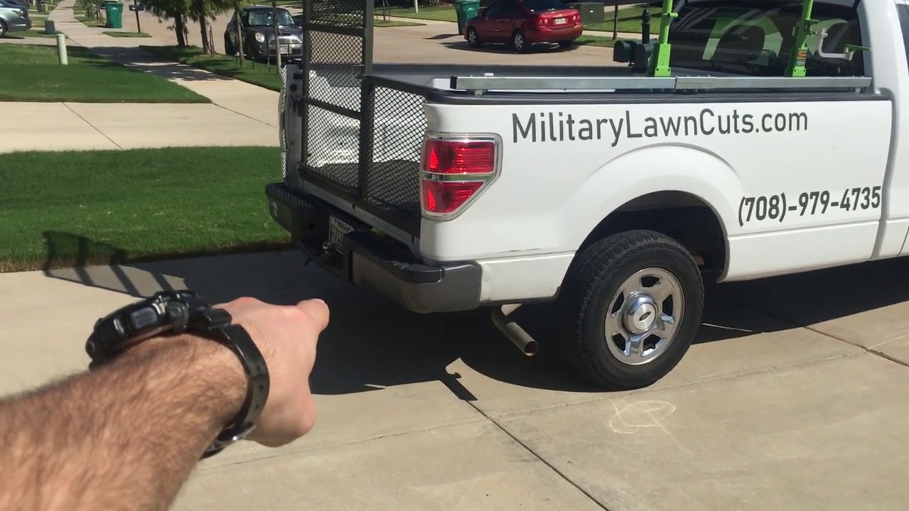 Newly Installed Lawn Care Ramp on Bed of Pickup Truck YouTube